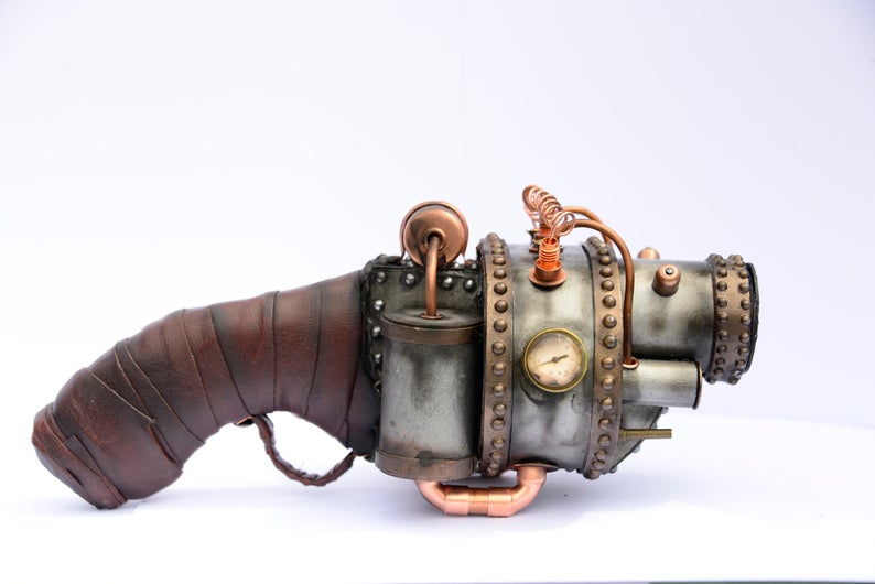 Handmade Steampunk gun