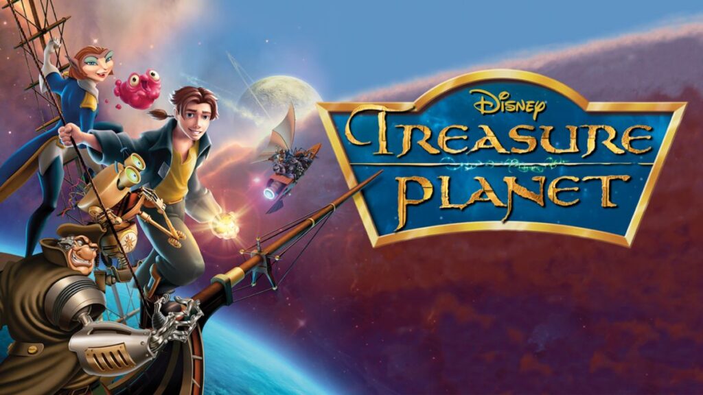 Fantasy steampunk Disney’s Treasure Planet