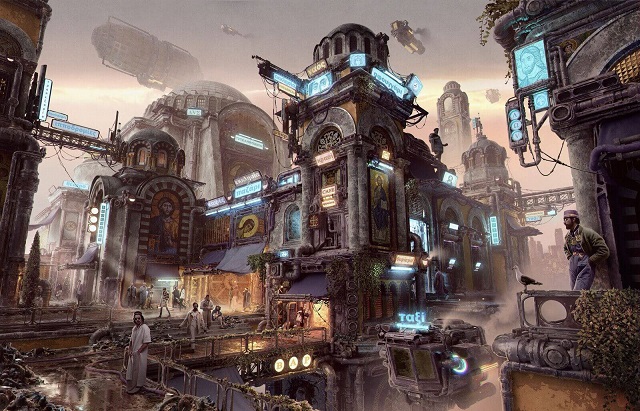 steampunk world