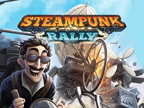 Steampunk rally board game