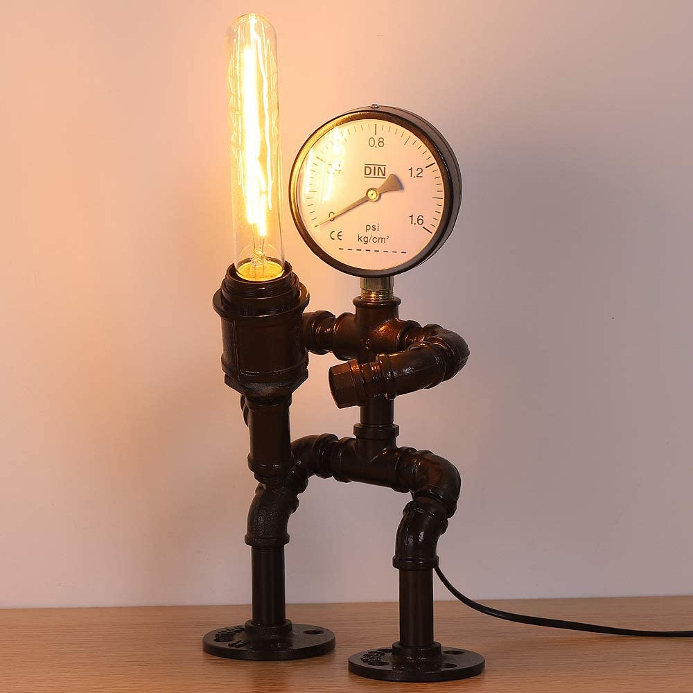 Robot warrior lamp