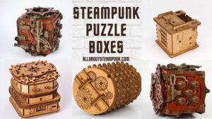 Steampunk puzzle box