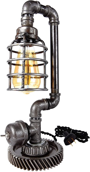 Vintage street light steampunk lamp