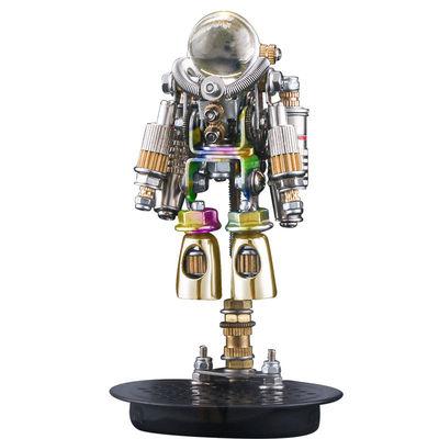 Steampunk Robots Moon astronaut