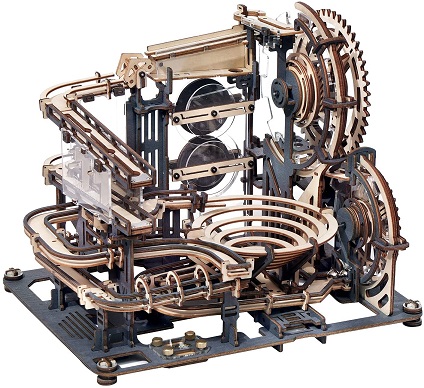 Steampunk DIY 3D Marble run