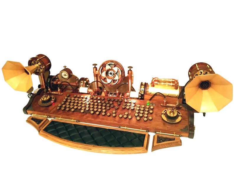 Steampunk keyboard set