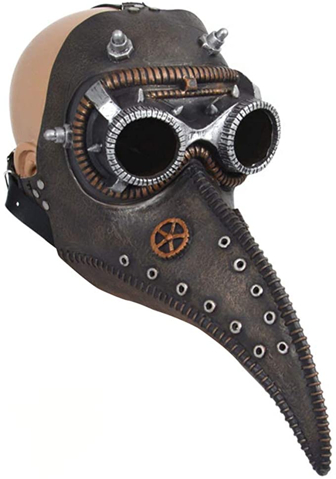 Steampunk plague doctor mask