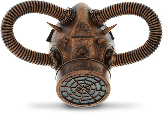 steampunk pirate gas mask