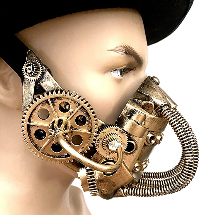 steampunk respirator mask