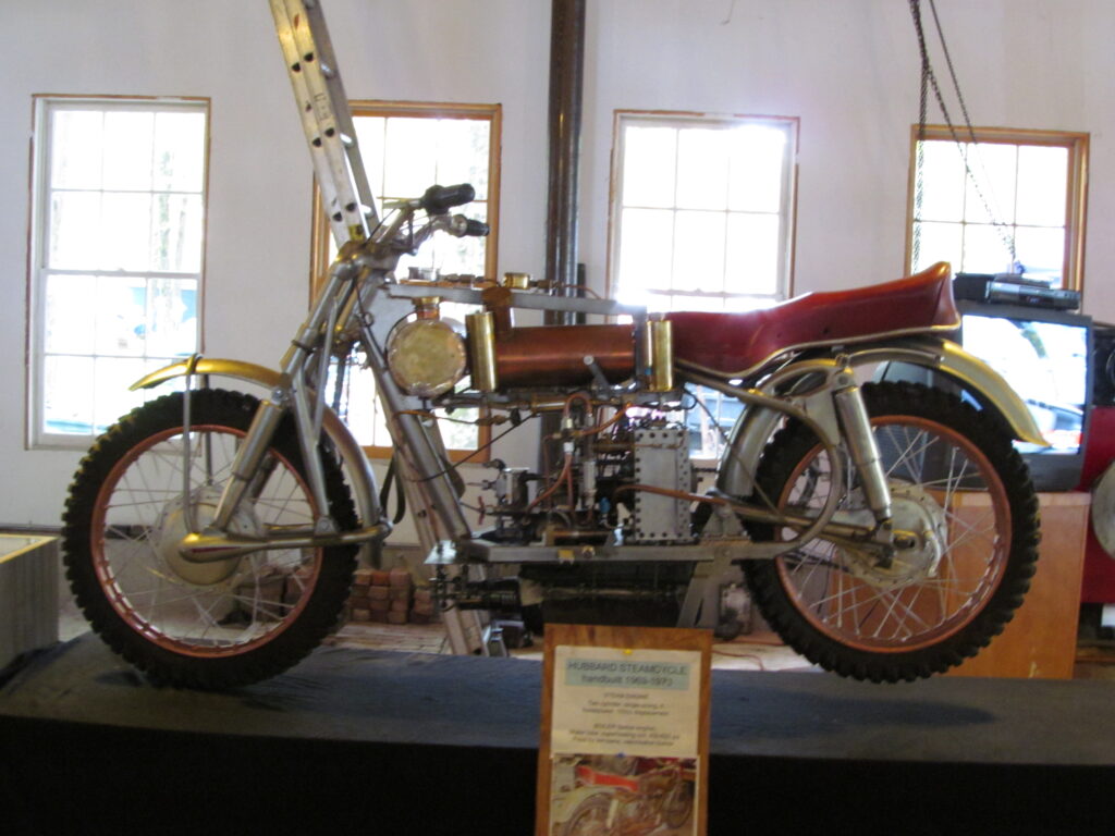 Hubbard steam motorcycle