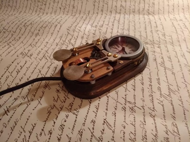 antique steampunk mouse wired
